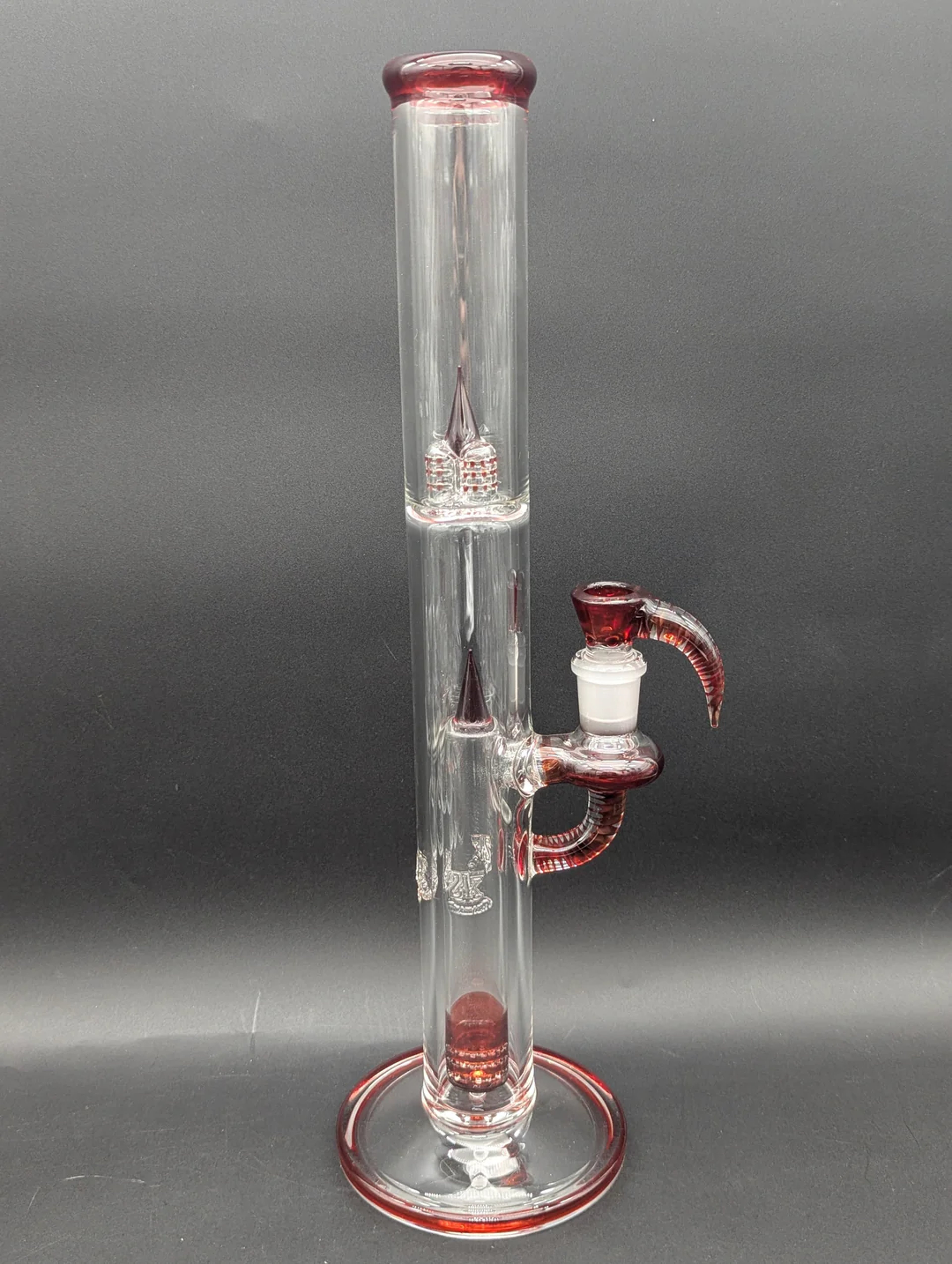 Preview pic of 2K GLASS 16" 360 GRID TUBE W/ SPLASH GUARD