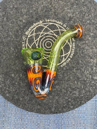 Preview pic of Beale glass wig wag saxophone 🎷sherlock dry pipe