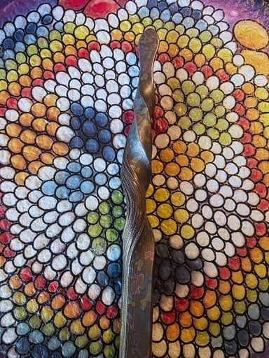 Preview pic of ​🐉 HEAVYWEIGHT Dabtanium "Dragon Tail" Tool | $450