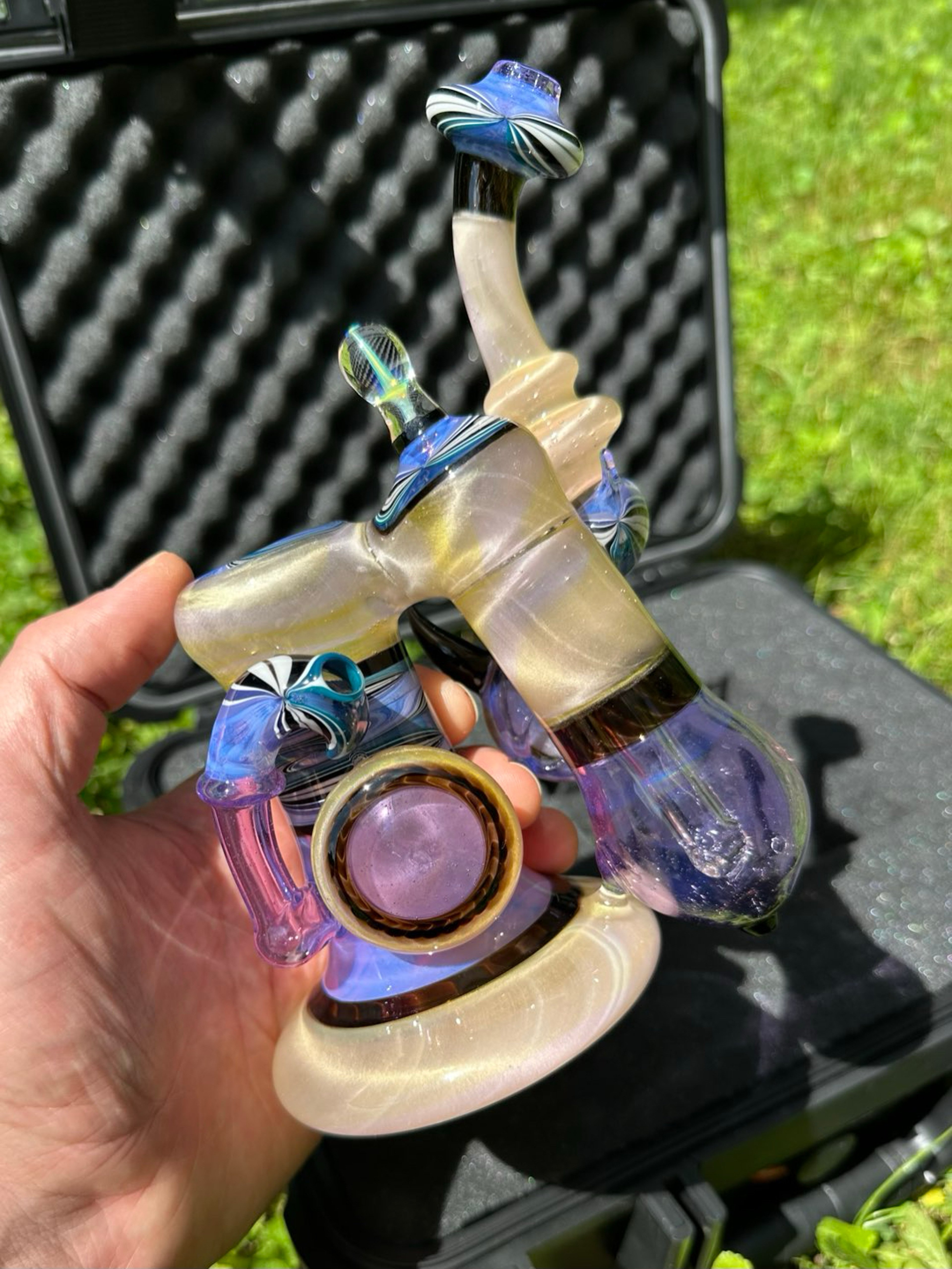 Preview pic of Triple Threat Collab - Heady Double Bubbler