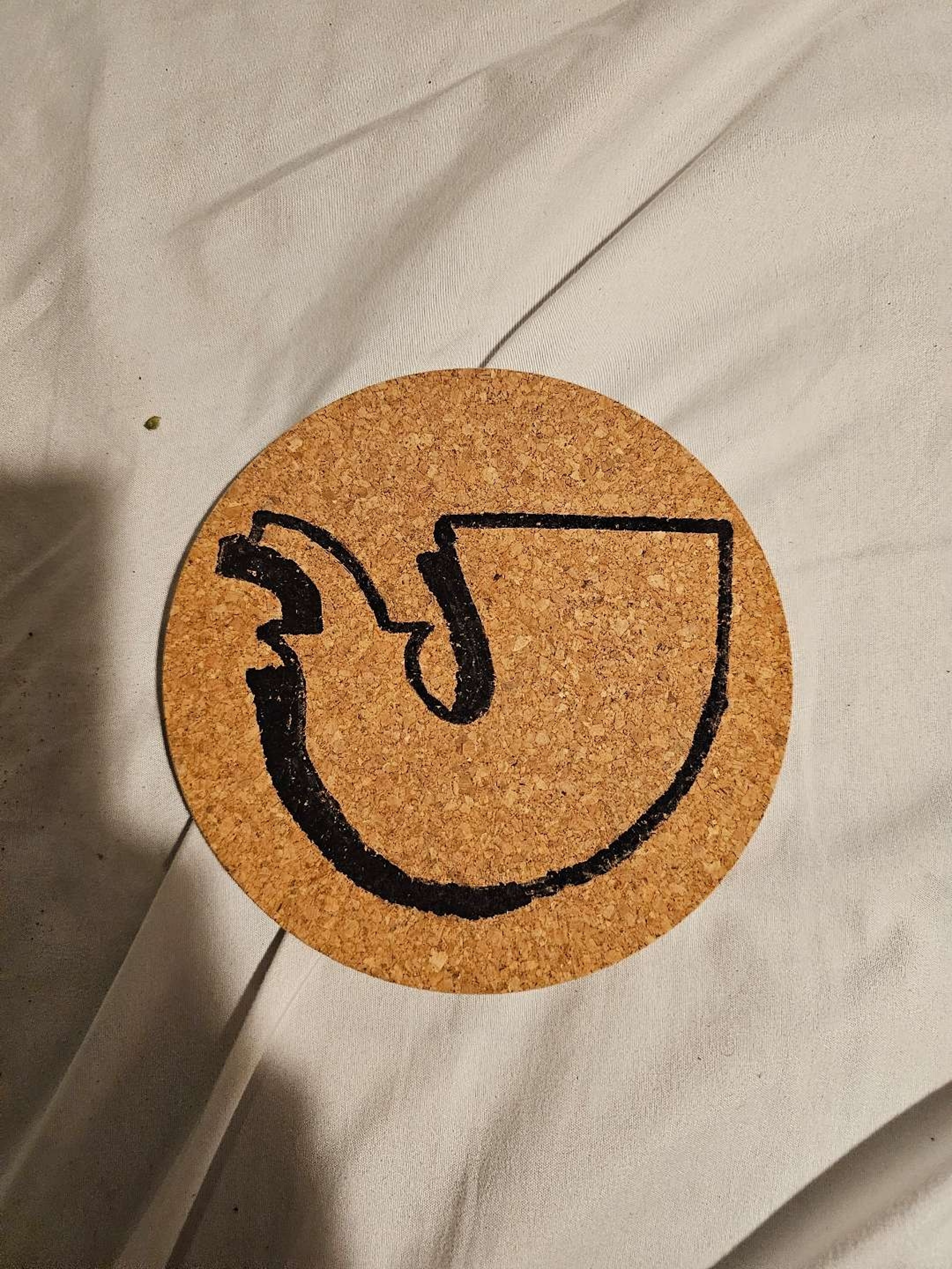 Preview pic of Chris Carlson hand drawn dab mat