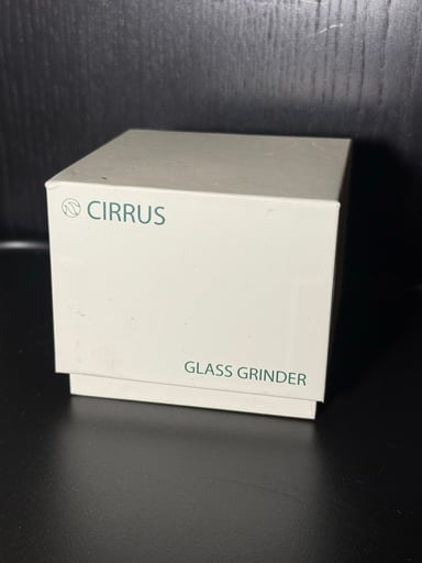 Preview pic of natural wood & glass grinder