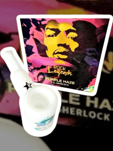 Preview pic of Purple Haze Jimi Sherlock Pipe