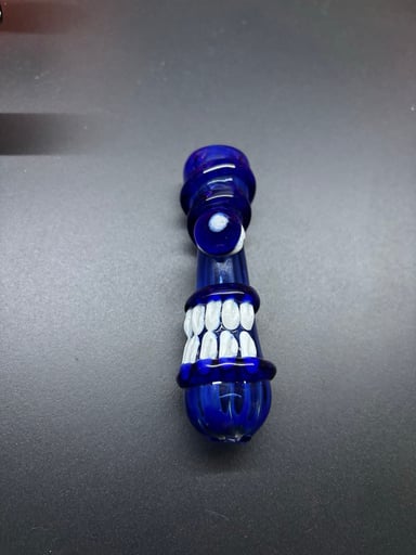 Preview pic of Blue one-eyed monster chillum