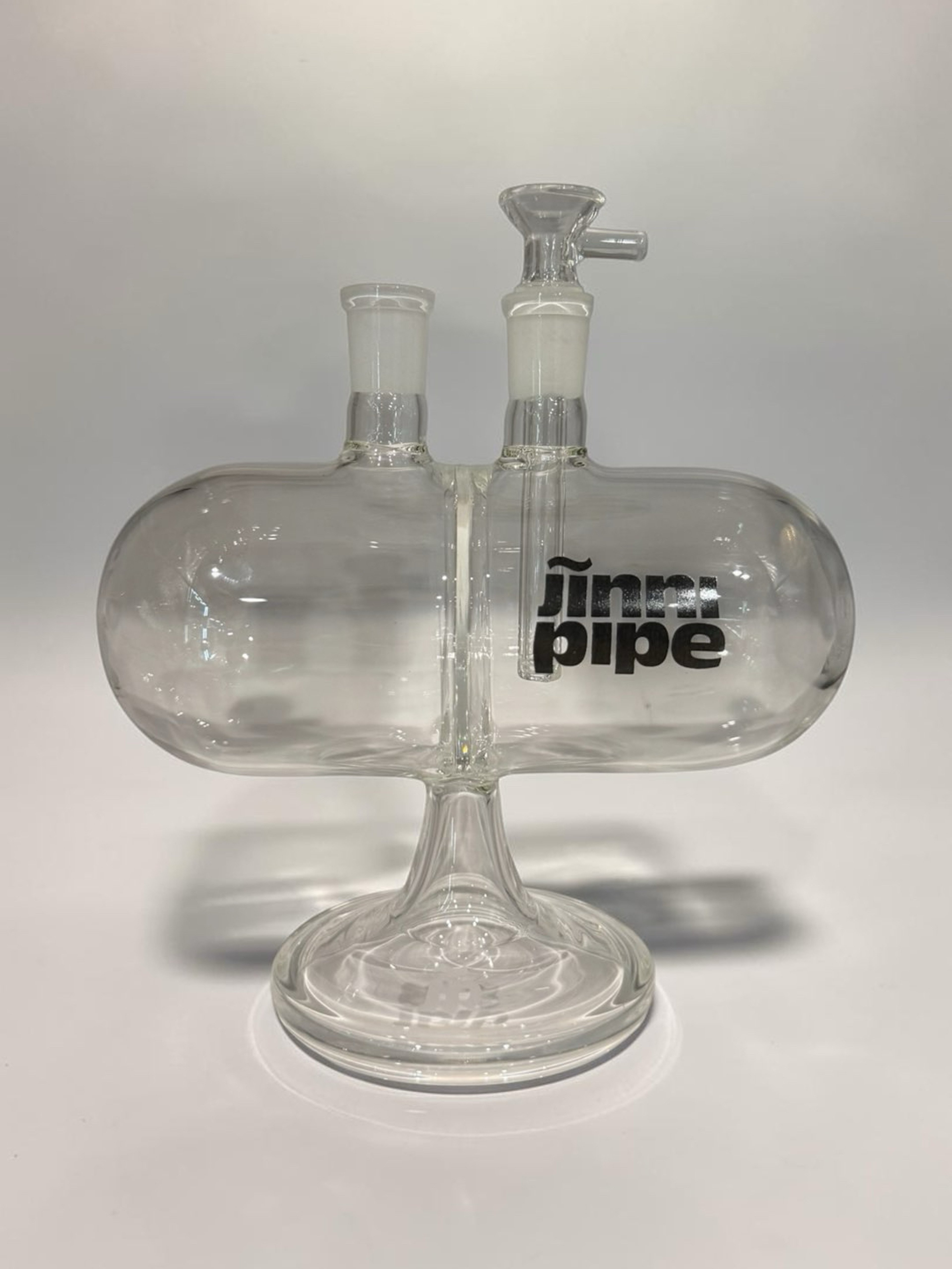 Jinni Pipe 7” Infinity Gravity Water Pipe by Gypsy Labs image 0