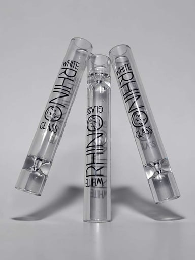 Preview pic of 3 pcs White Rhino Chillums 16mm XL