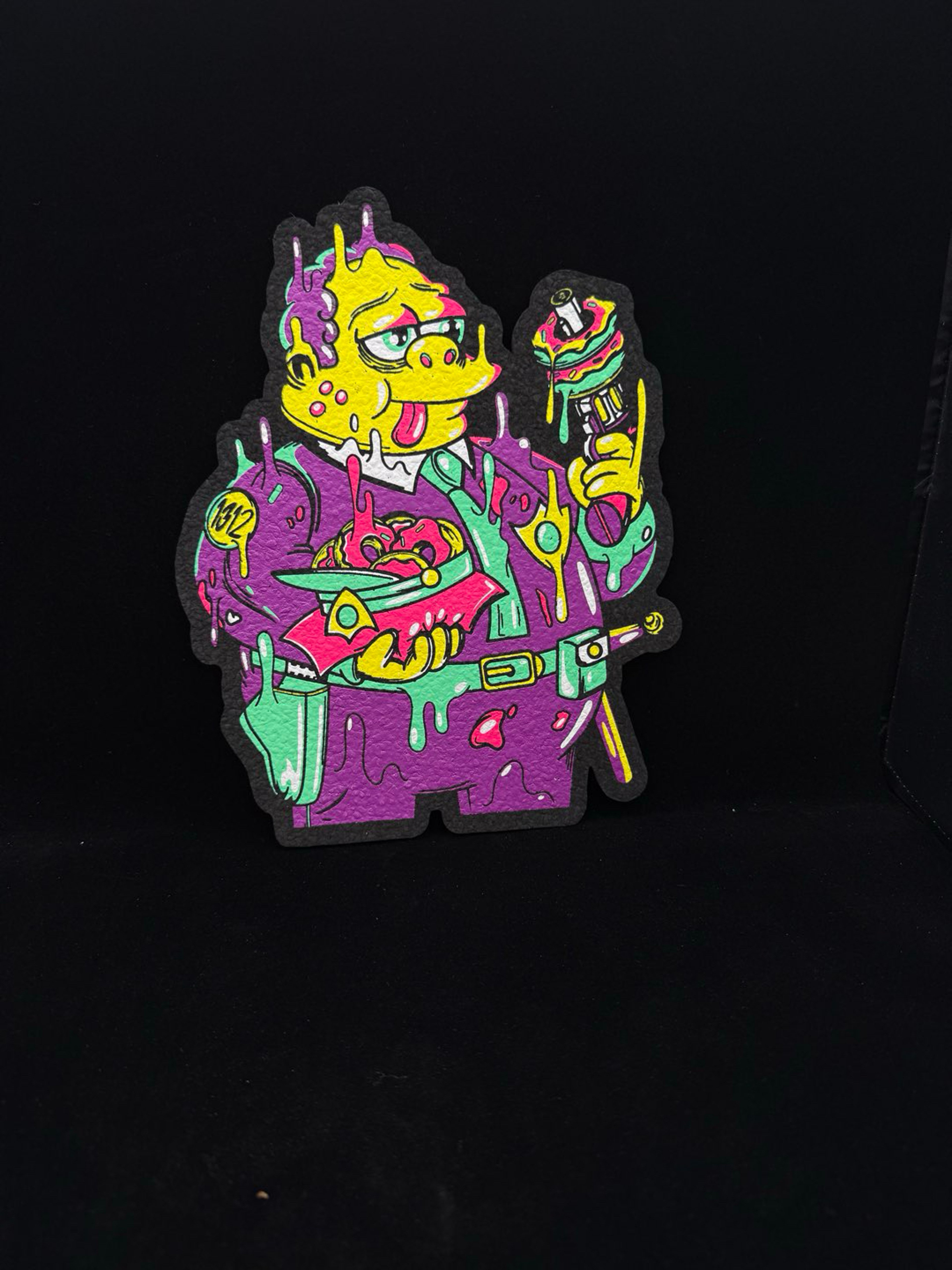 Preview pic of Le50 Chief Wiggum The Simpsons Moodmat Wasabi Pinz