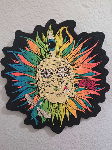 Preview pic of A. Brooks spun flower .