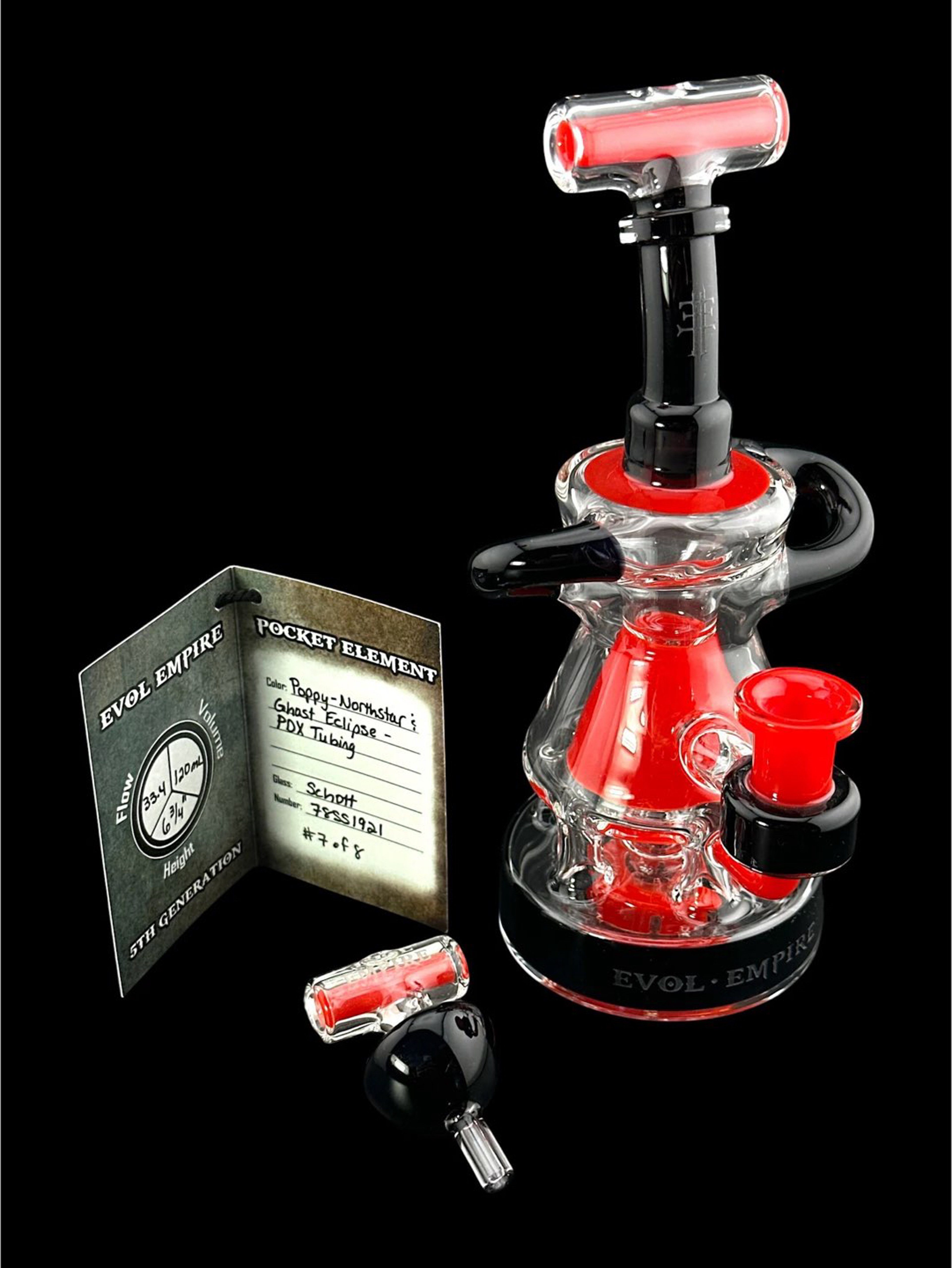 Brand New Pocket Element Poppy Northstar And Ghost Eclipse PDX Tubing image 0