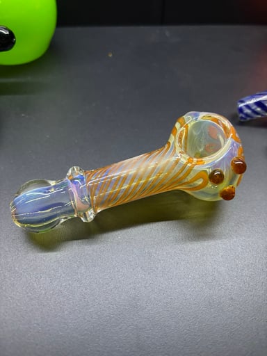 Preview pic of Color-changing orange line work spoon