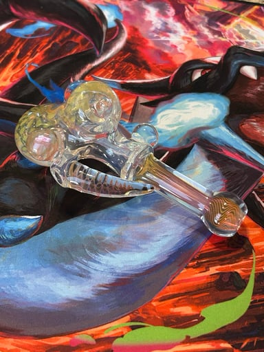 Preview pic of Moose and fire fumed hammer