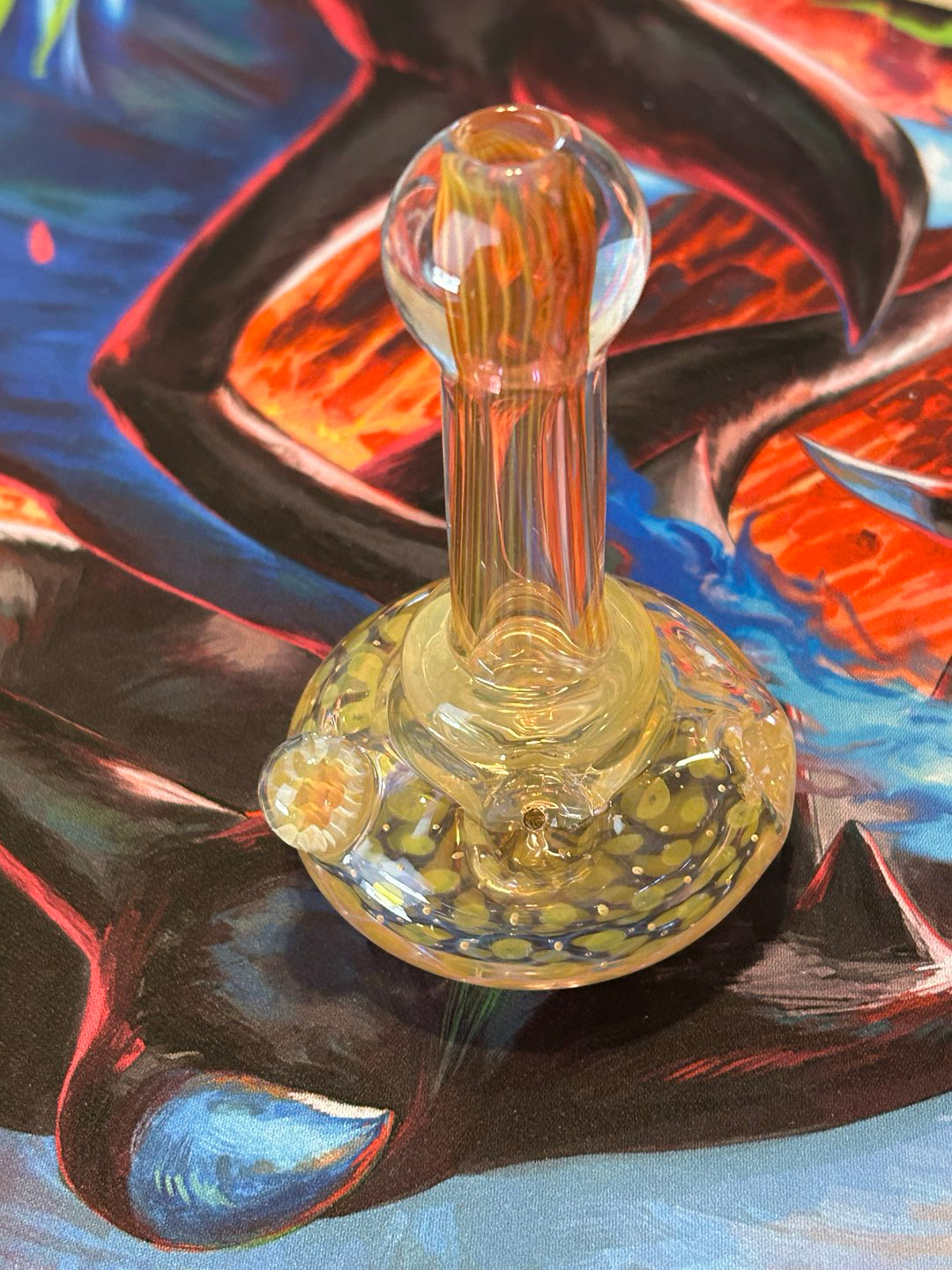 Preview pic of Moose and fire fumed spoon