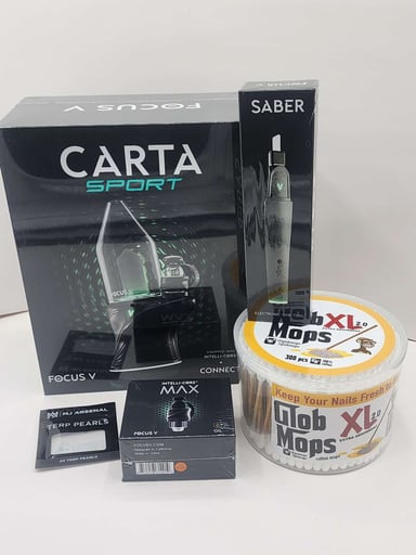 Preview pic of Focus V Carta Sport w/ Intelli-core MAX Atomizer Bundle (Black)