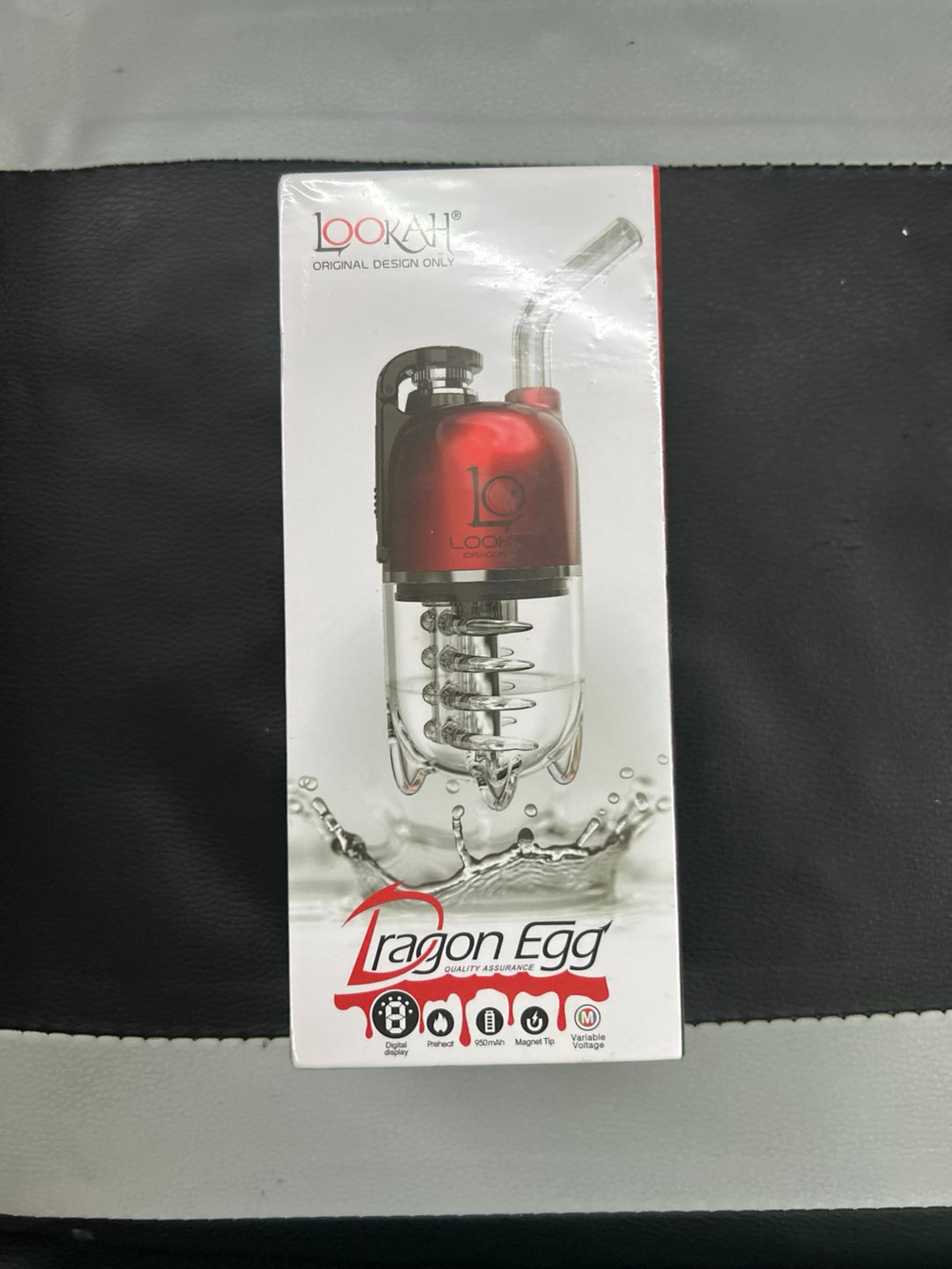 Preview pic of Lookah dragon egg brand new sealed red