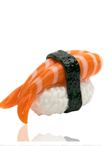 Preview pic of Empire Glassworks Shrimp Nigiri Dry Pipe
