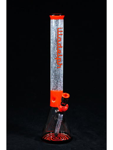 Preview pic of Brand New Crushed Opal Medium Beaker Red And Black Illadelph