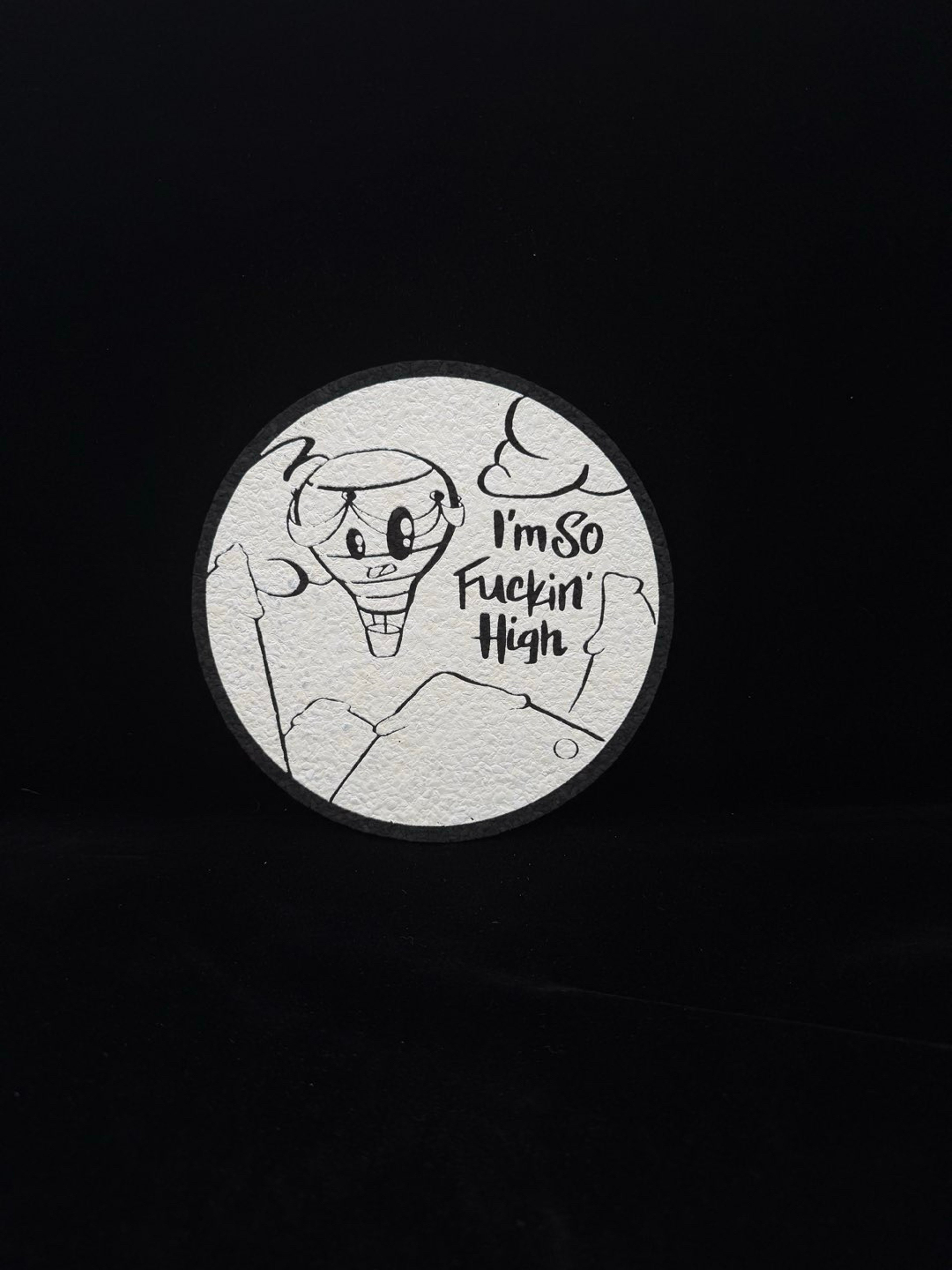 Preview pic of le50 I’m so Fuckin High Mat by Mo x Cosmic Journey Creations