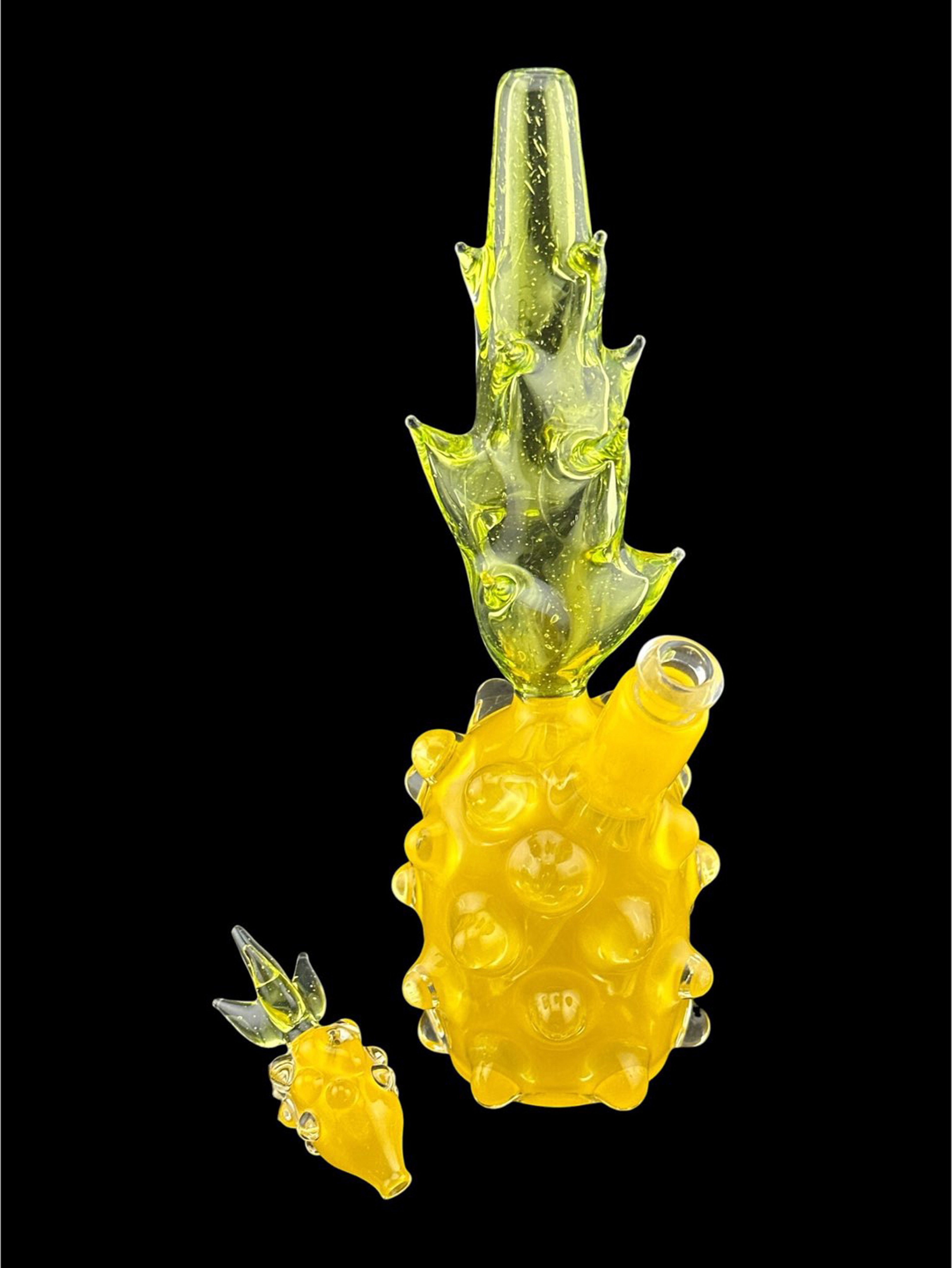 Preview pic of Brand New Goose Glass Pineapple Rig