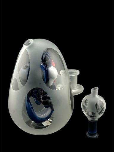 Preview pic of Brand New BTGB 14mm Yoshi Egg With Matching Carb Cap
