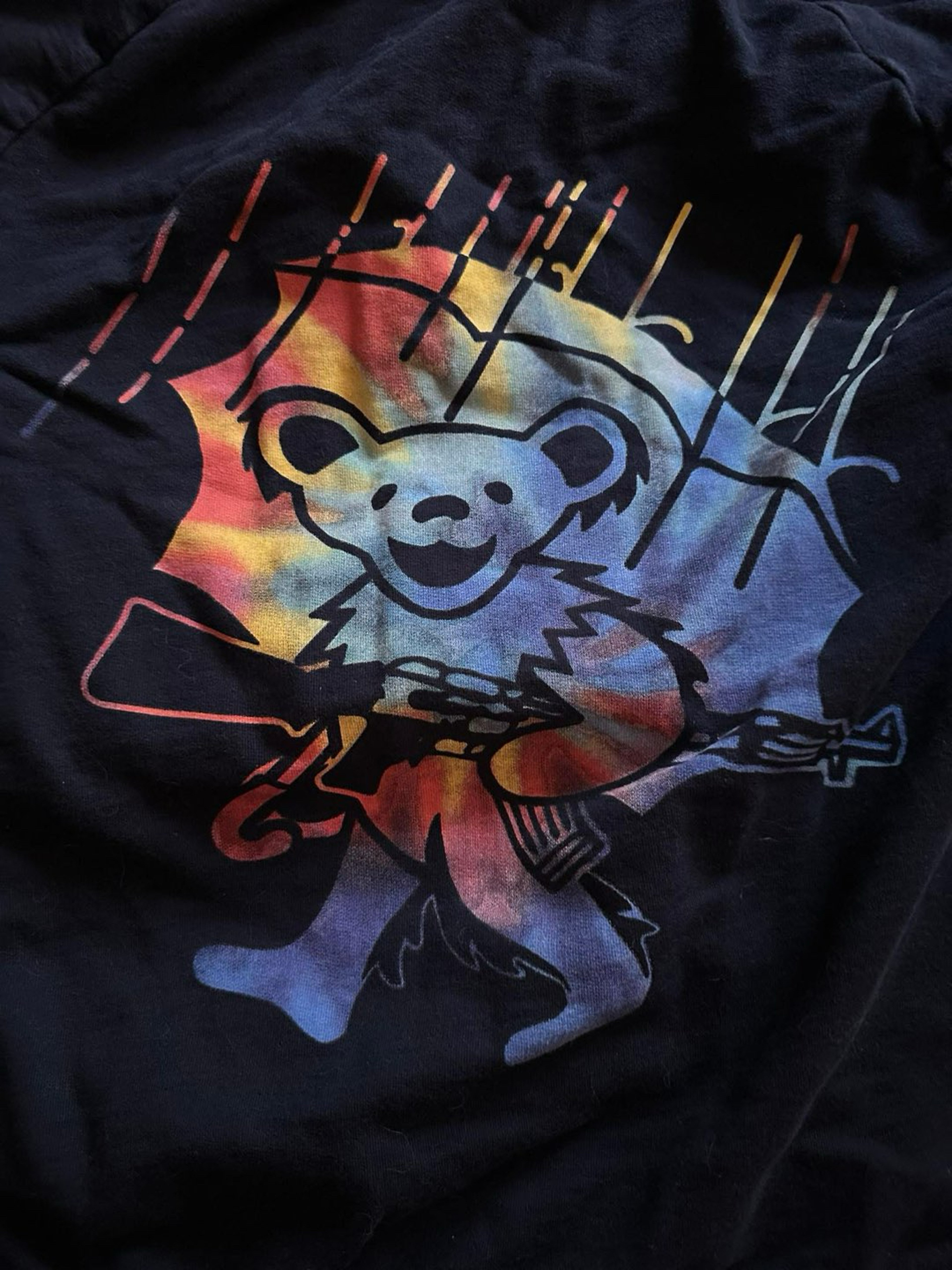 Preview pic of RARE OG SLINGER HOODIE grateful dead assault girl sz small