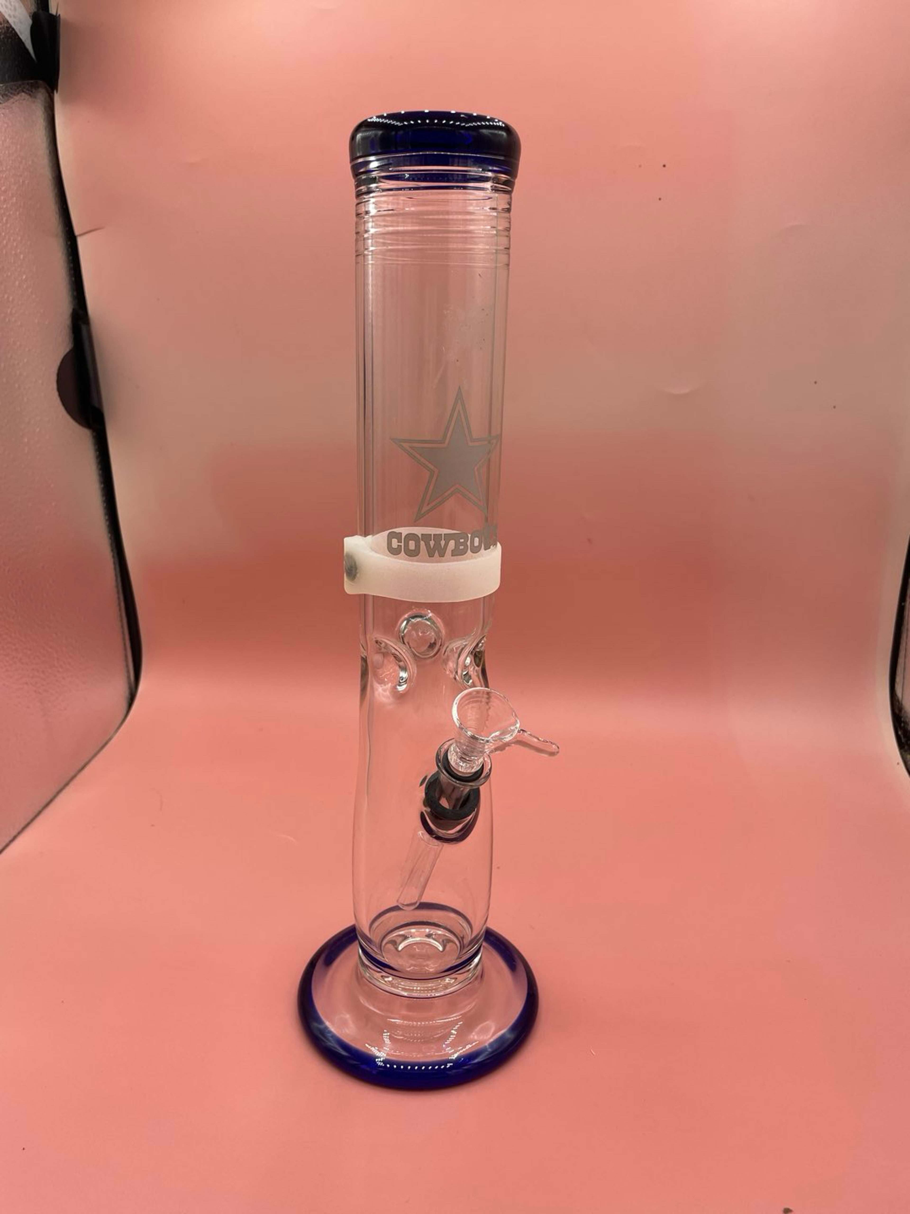 Preview pic of 13” Bong Tube Dallas Cowboys 2” dia.