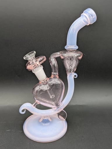Preview pic of 9" CUPIDS ARROW RECYCLER BONG