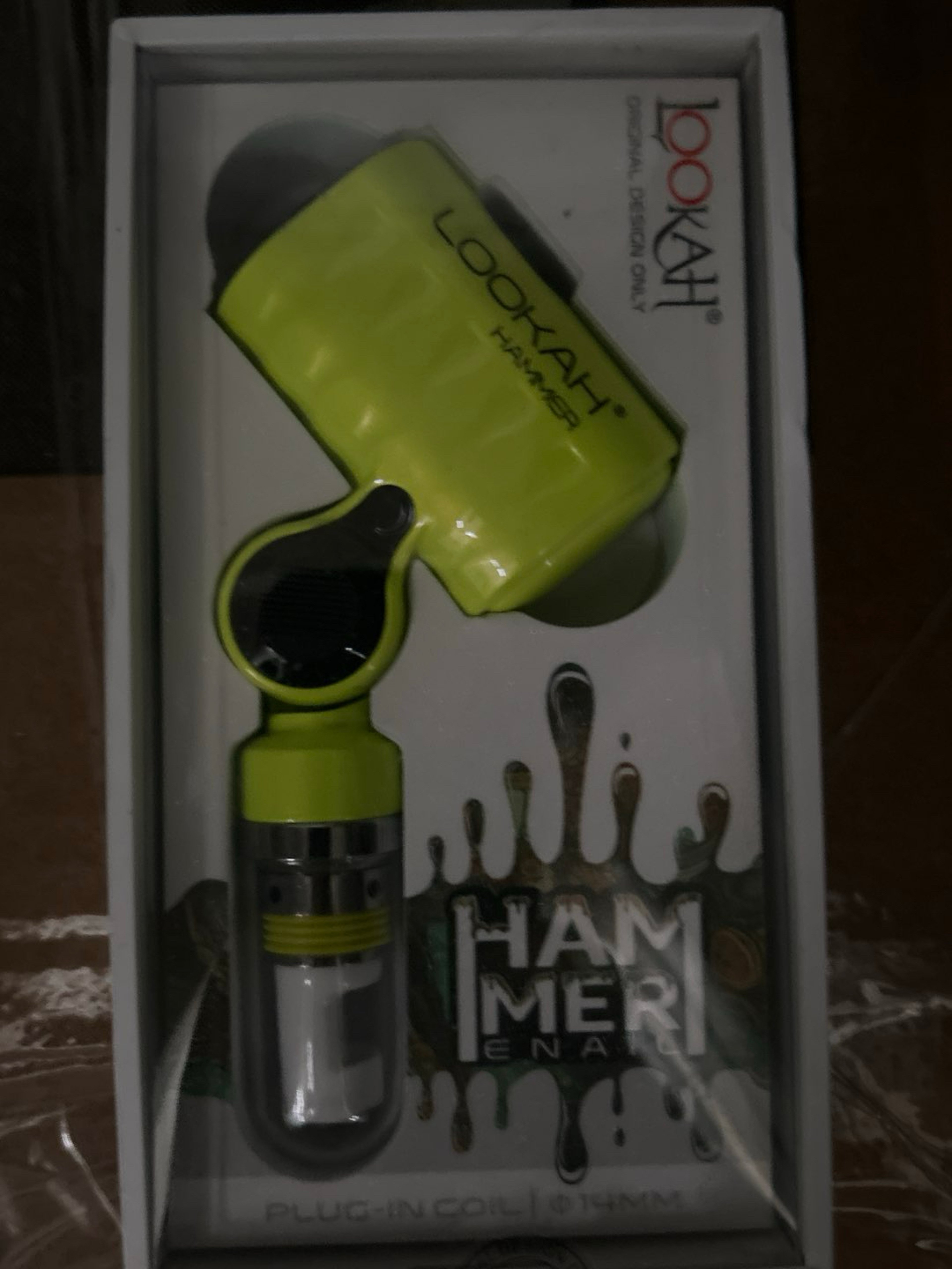 Preview pic of Lookah hammer green sealed