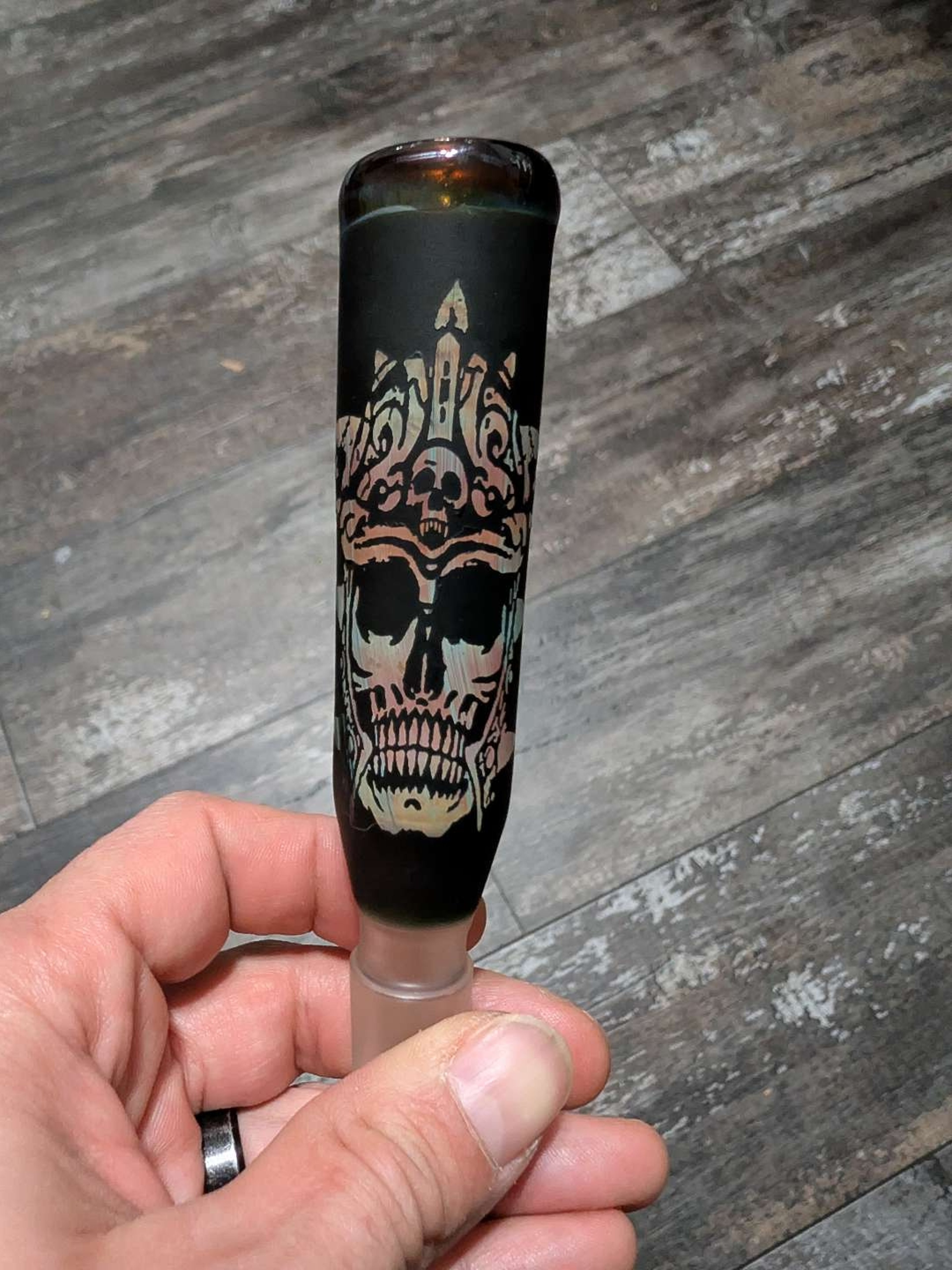 Preview pic of Dwreck 18mm Beowolf Helmet Skull Slide