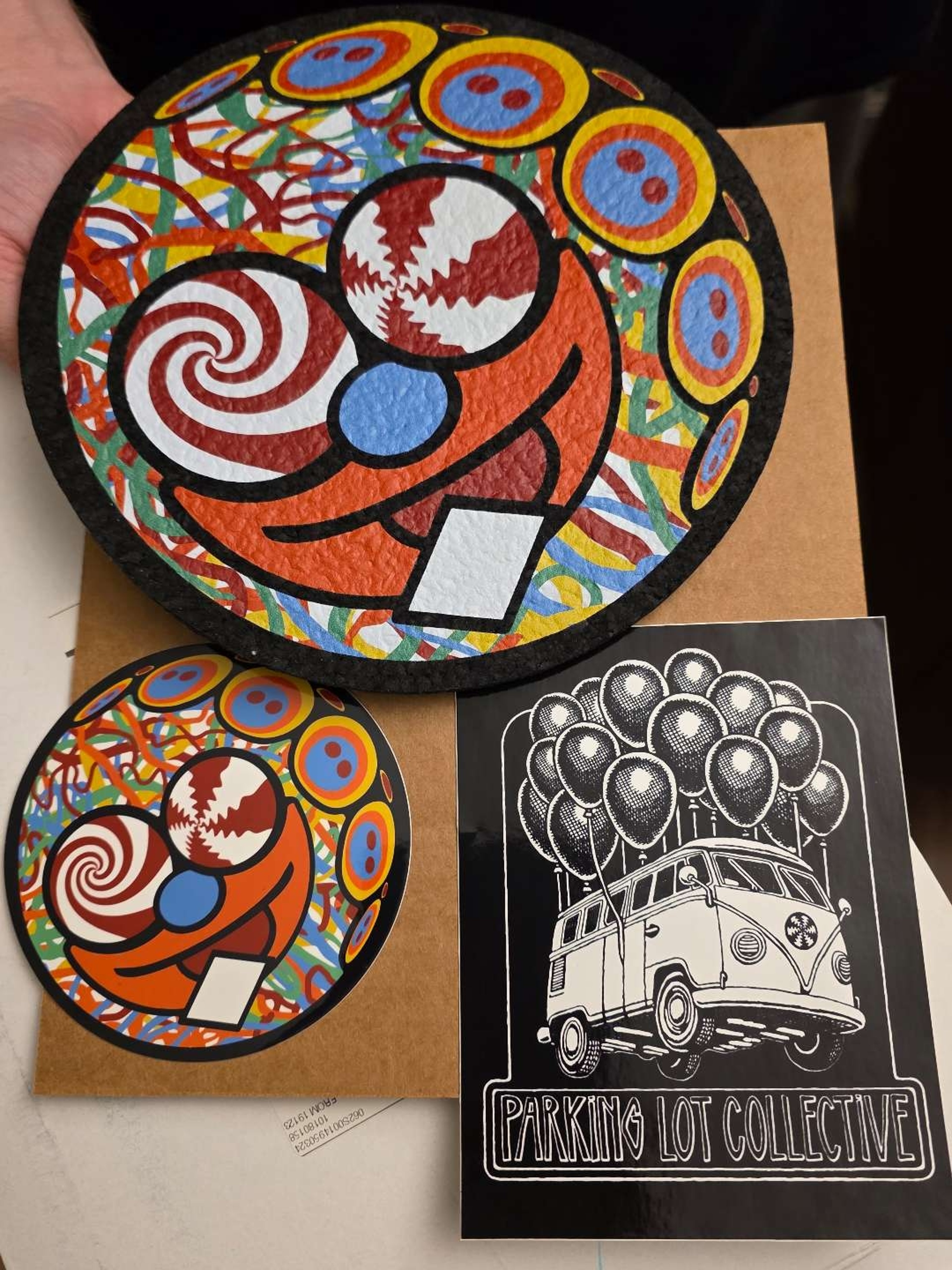 Preview pic of Mike Gong Acid Eater Moodmat & Sticker