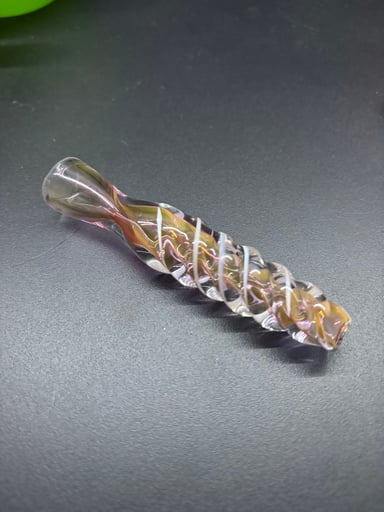 Preview pic of Rose gold twist chillum