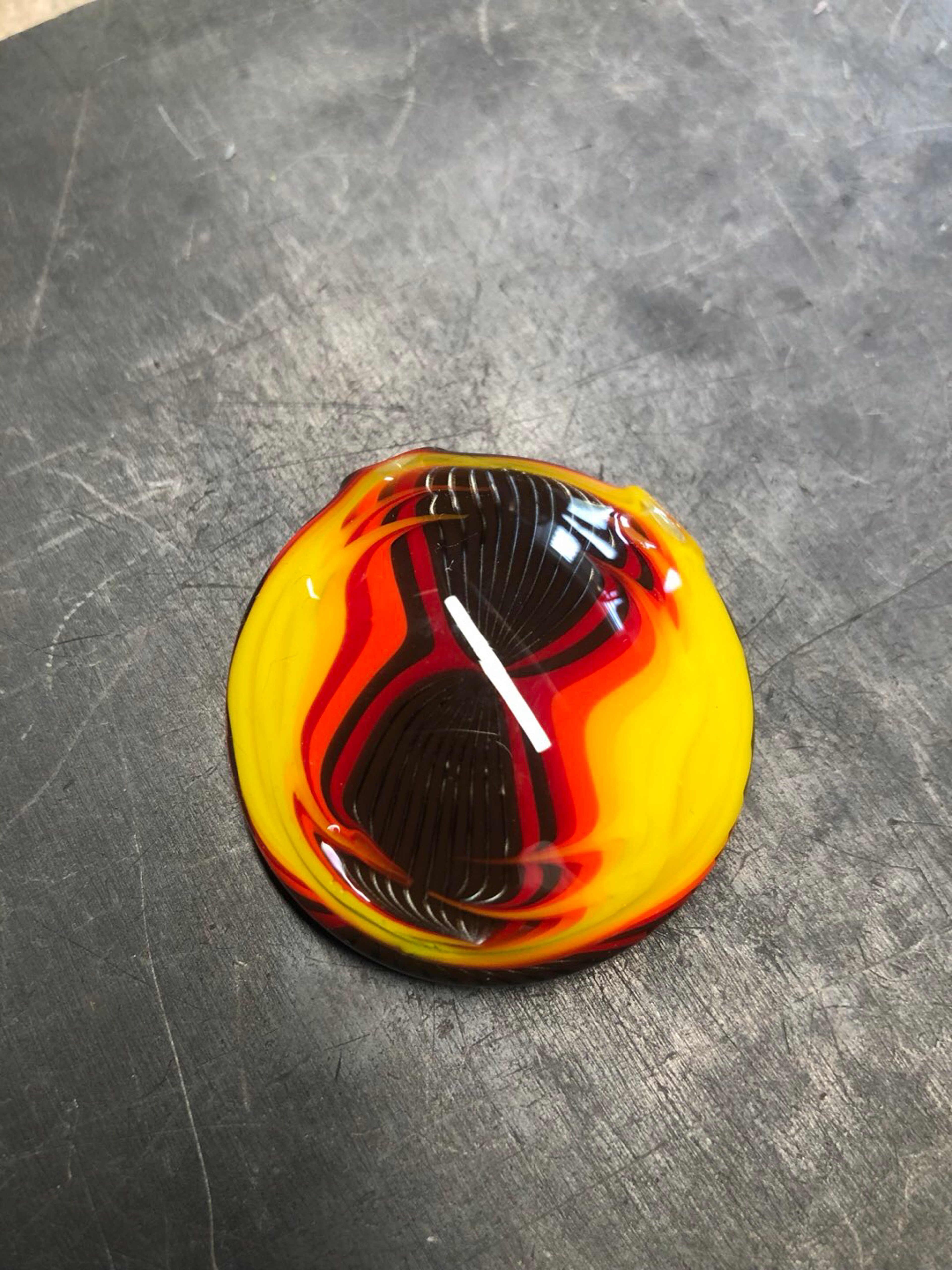 Preview pic of Raked curve ball pendent