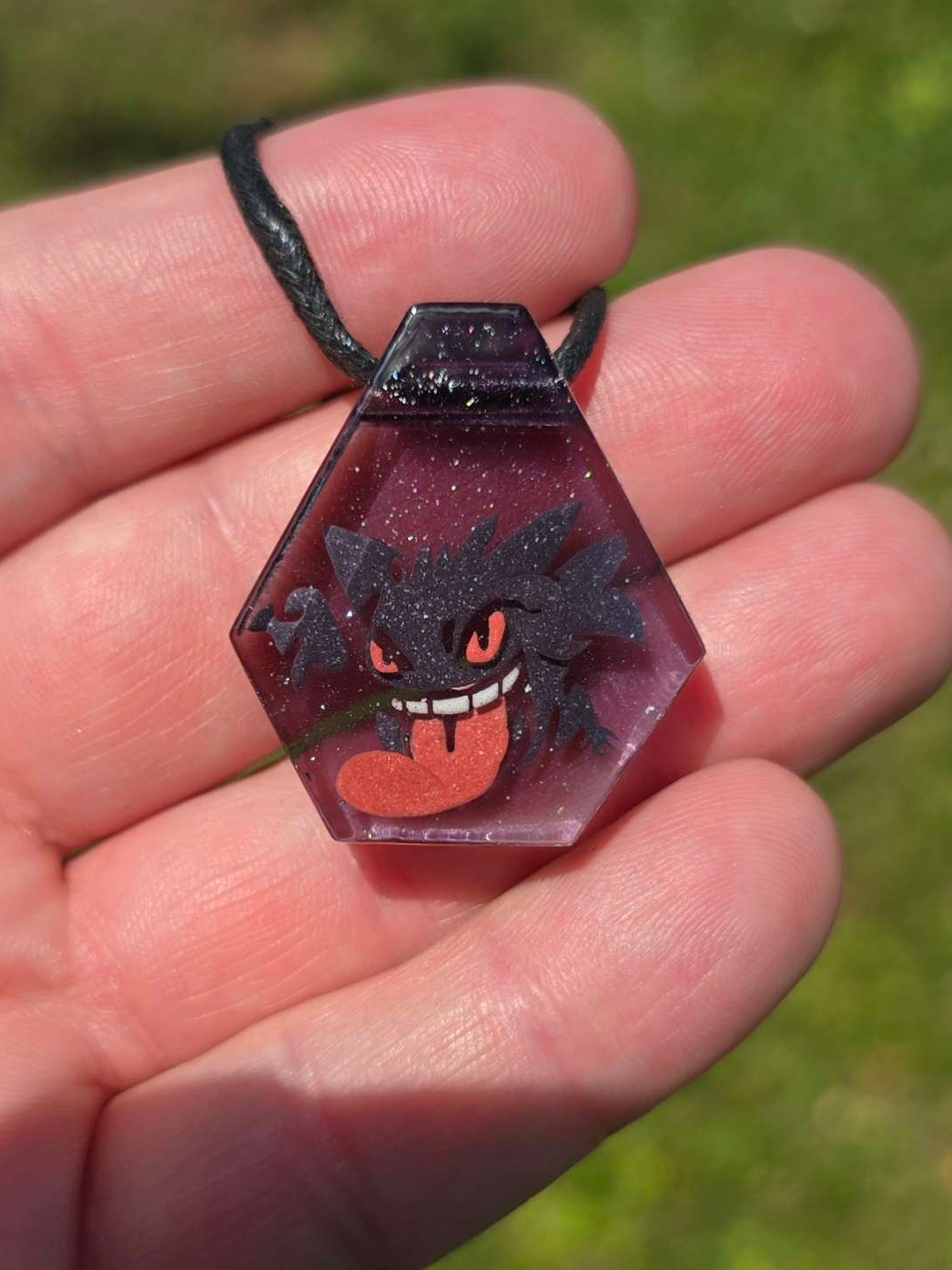 Preview pic of Shiny Gengar Layered Glow Pendant