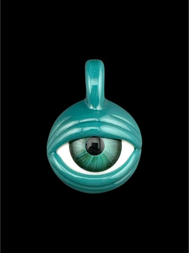 Preview pic of Brand New Ryan Fitt Eyeball Pendant