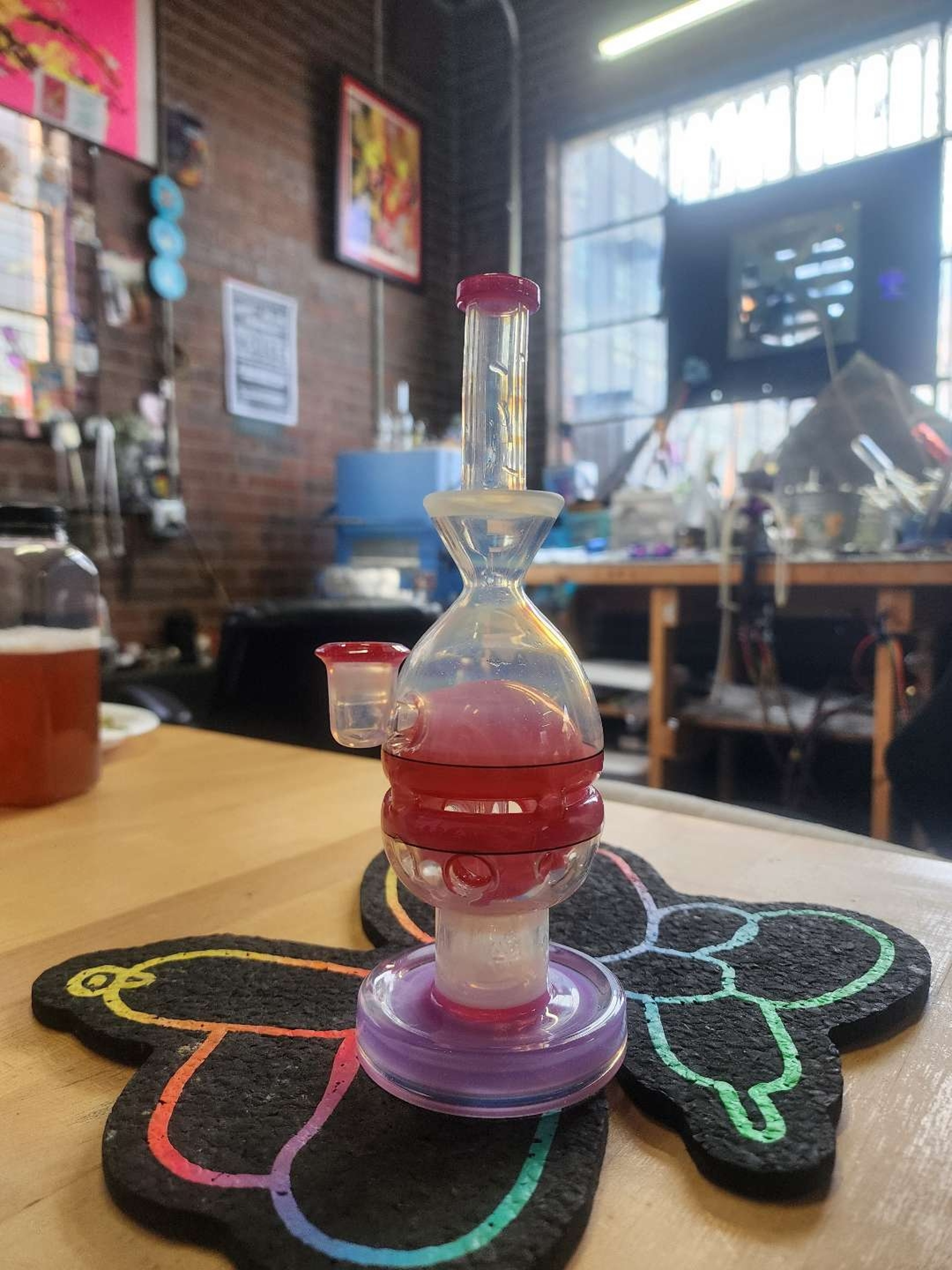 Preview pic of Miner glass fab egg - $550