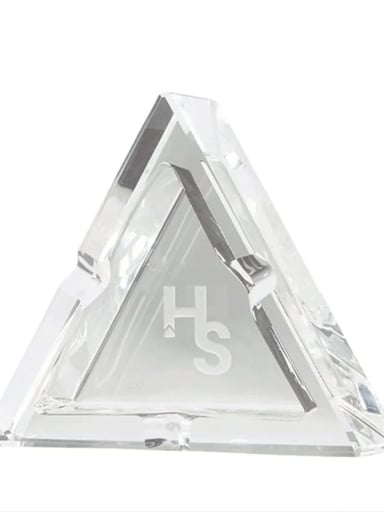 Preview pic of Higher Standards Premium Glass Ashtray