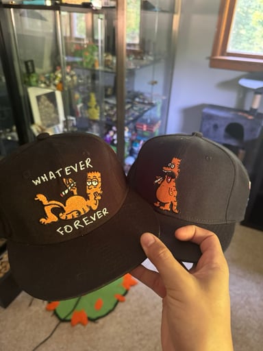Preview pic of Gz1 whatever forever hats x2 NEW