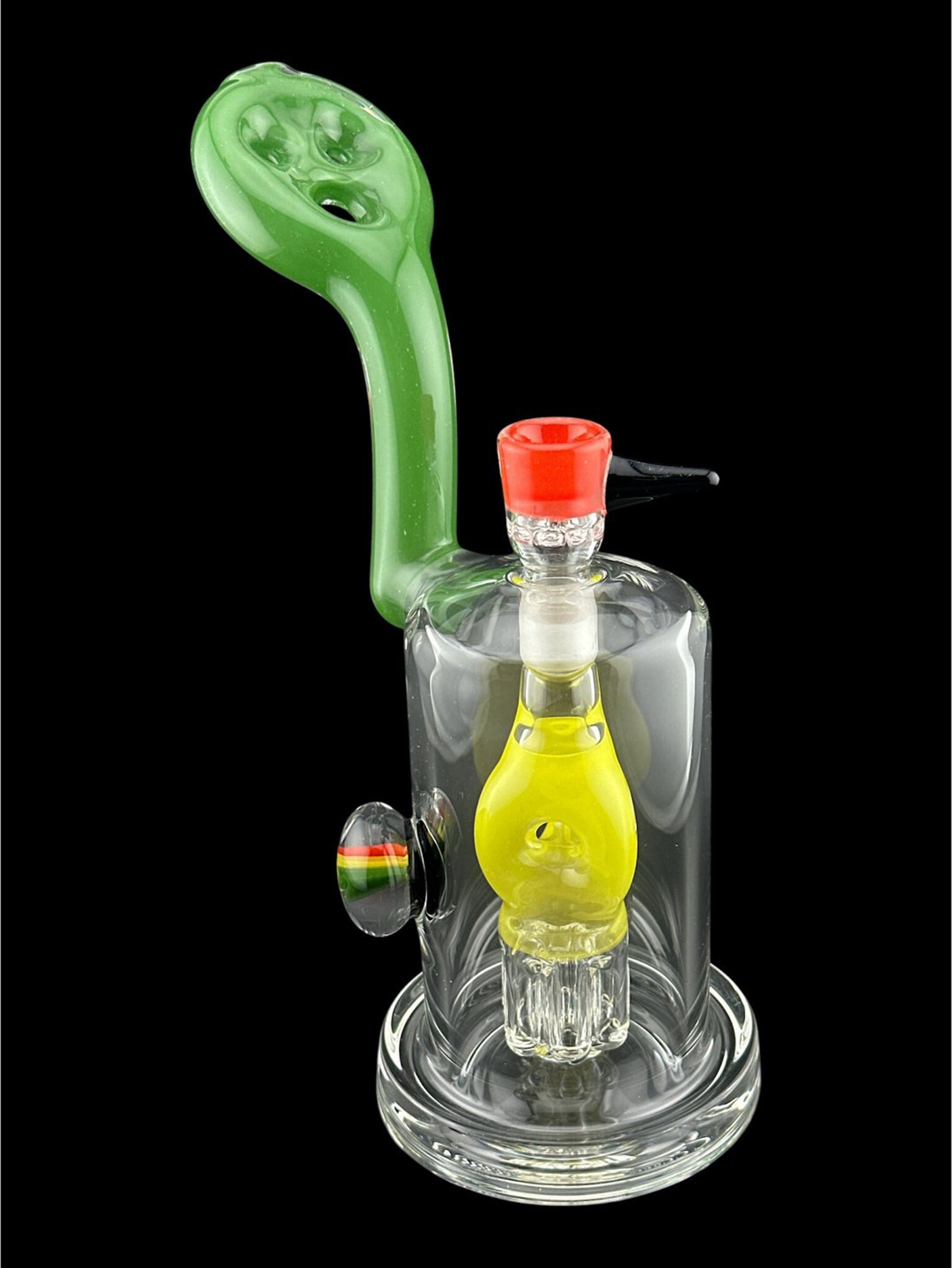 Preview pic of Brand New Ben Wilson 6 Arm Bubbler With Color