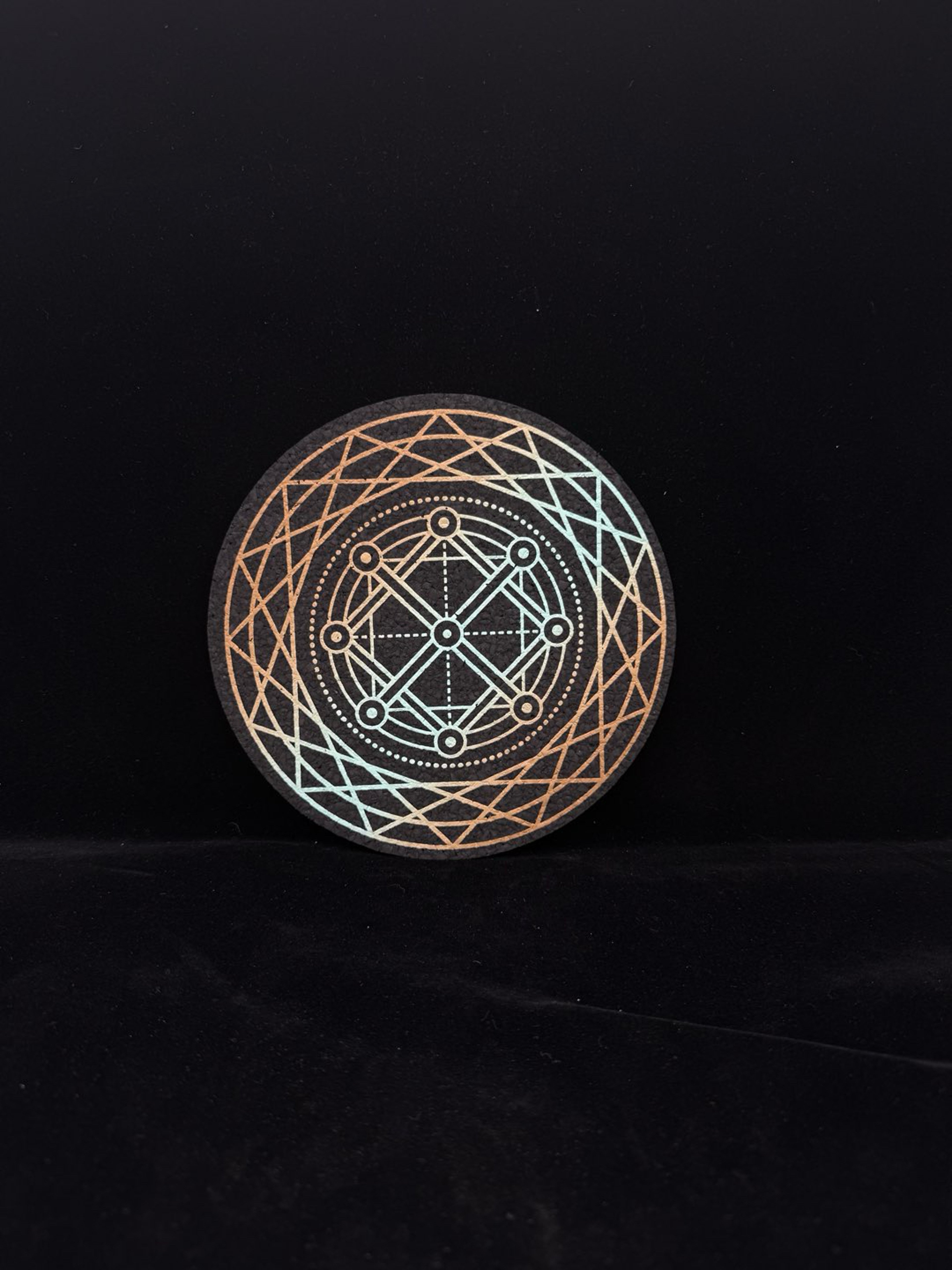 Preview pic of Sunset Wheel Moodmat Round