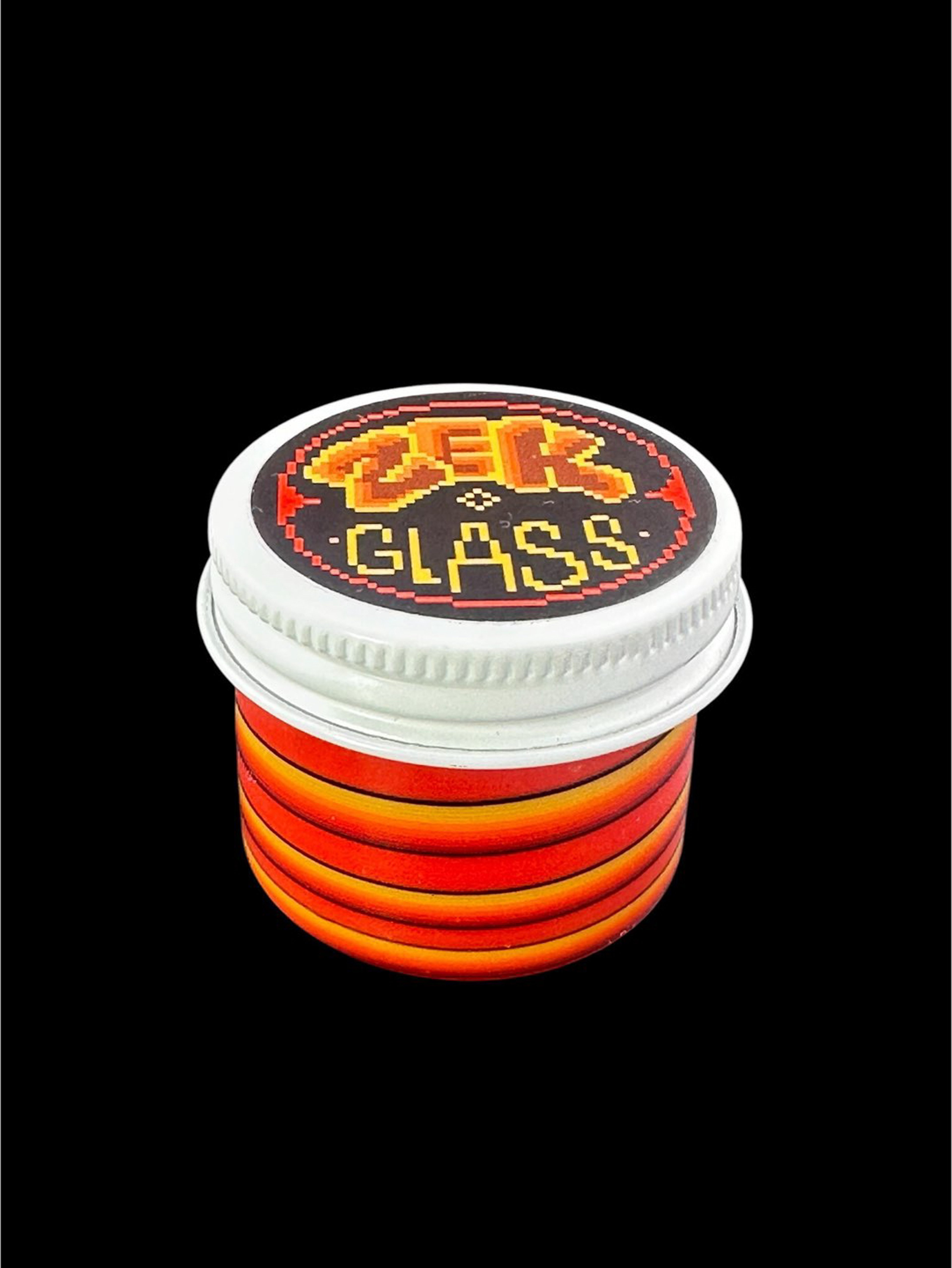 Preview pic of Brand New Orange And Yellow 1 Layer Baller Jar