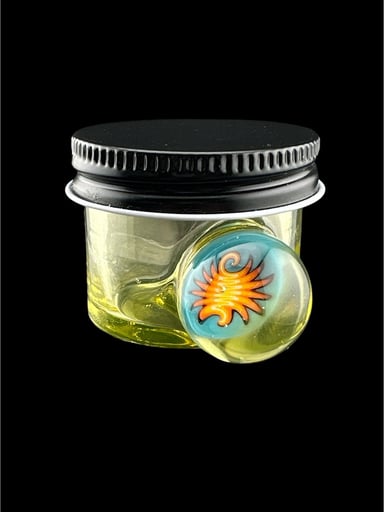 Preview pic of Brand New UV Green Baller Jar With Reversal Millie