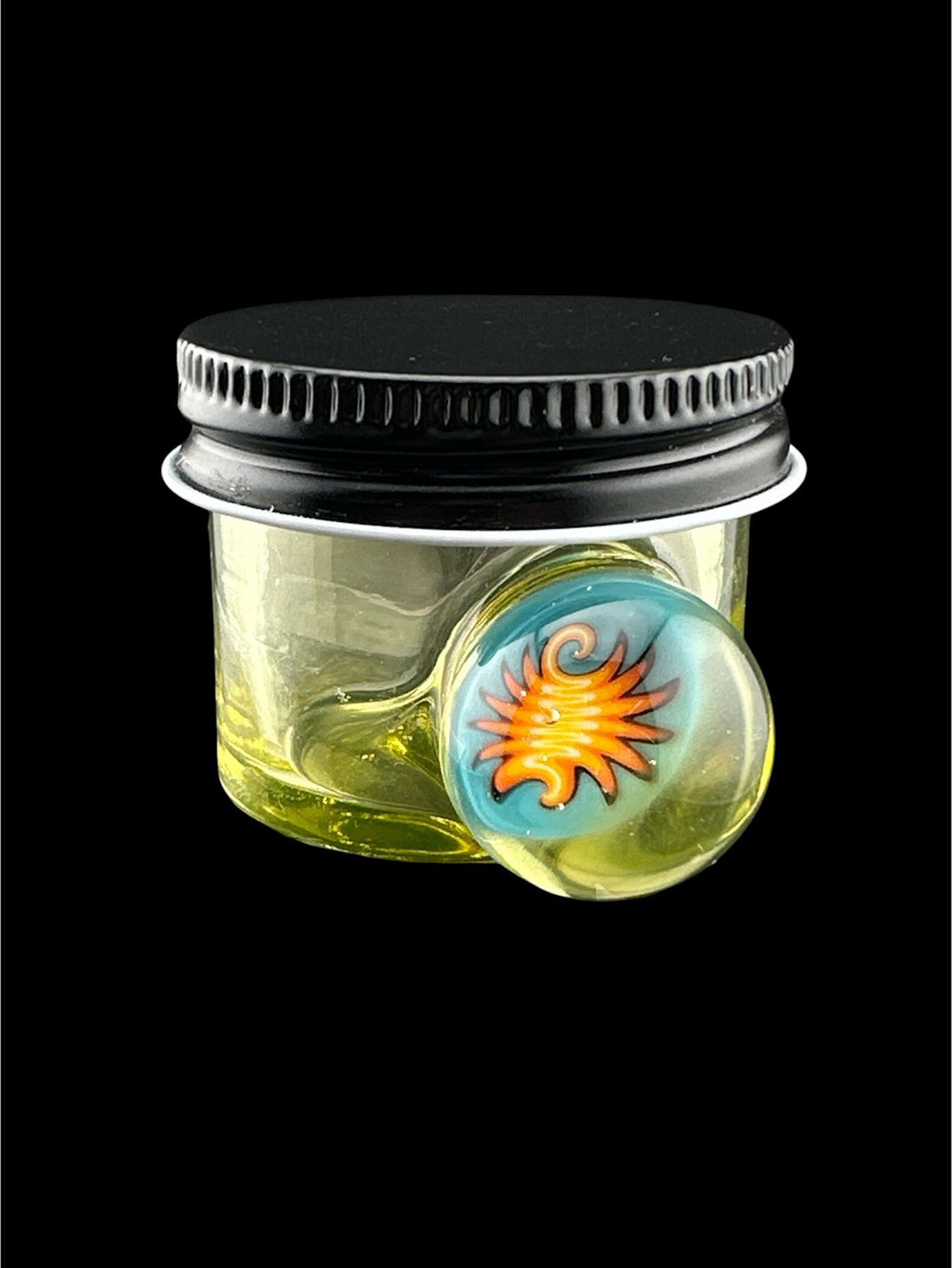 Preview pic of Brand New UV Green Baller Jar With Reversal Millie
