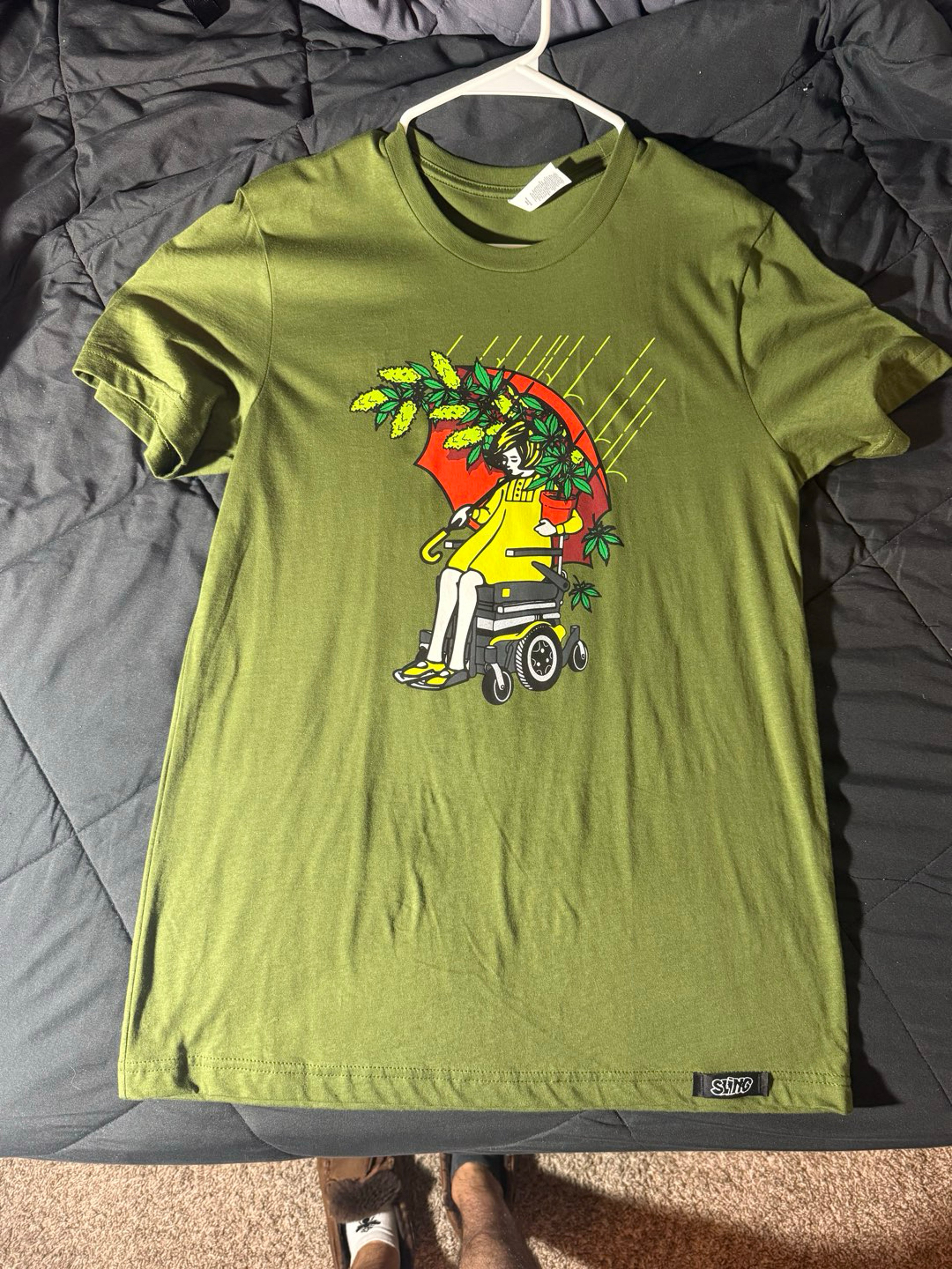 Preview pic of Slinger x Paralyzedpendantplug Shirt Sz M