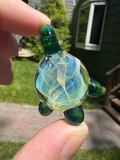 Preview pic of Silver fume compression pendant