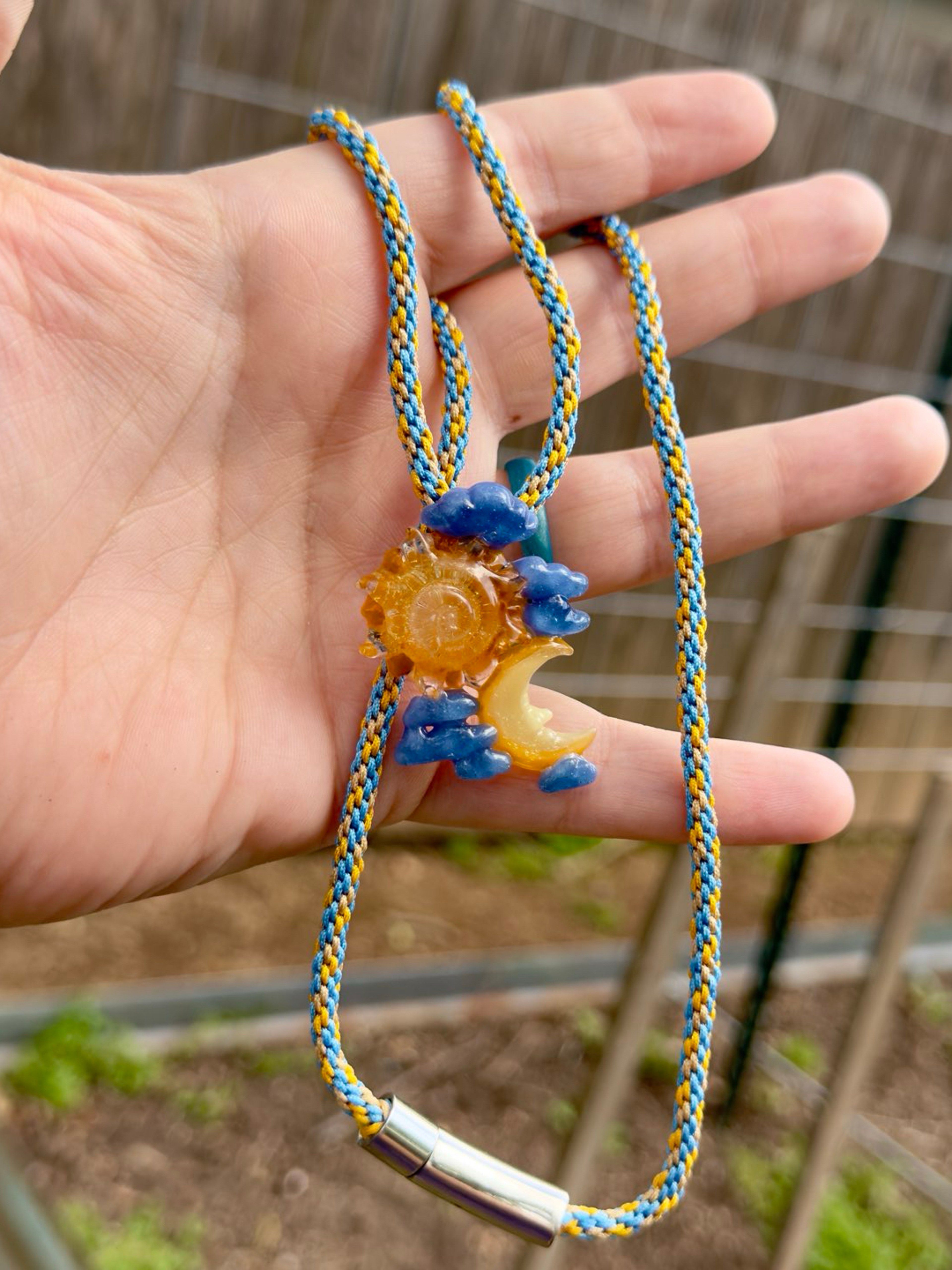 Preview pic of DeMatteo Celestial Pendant with Custom Cord