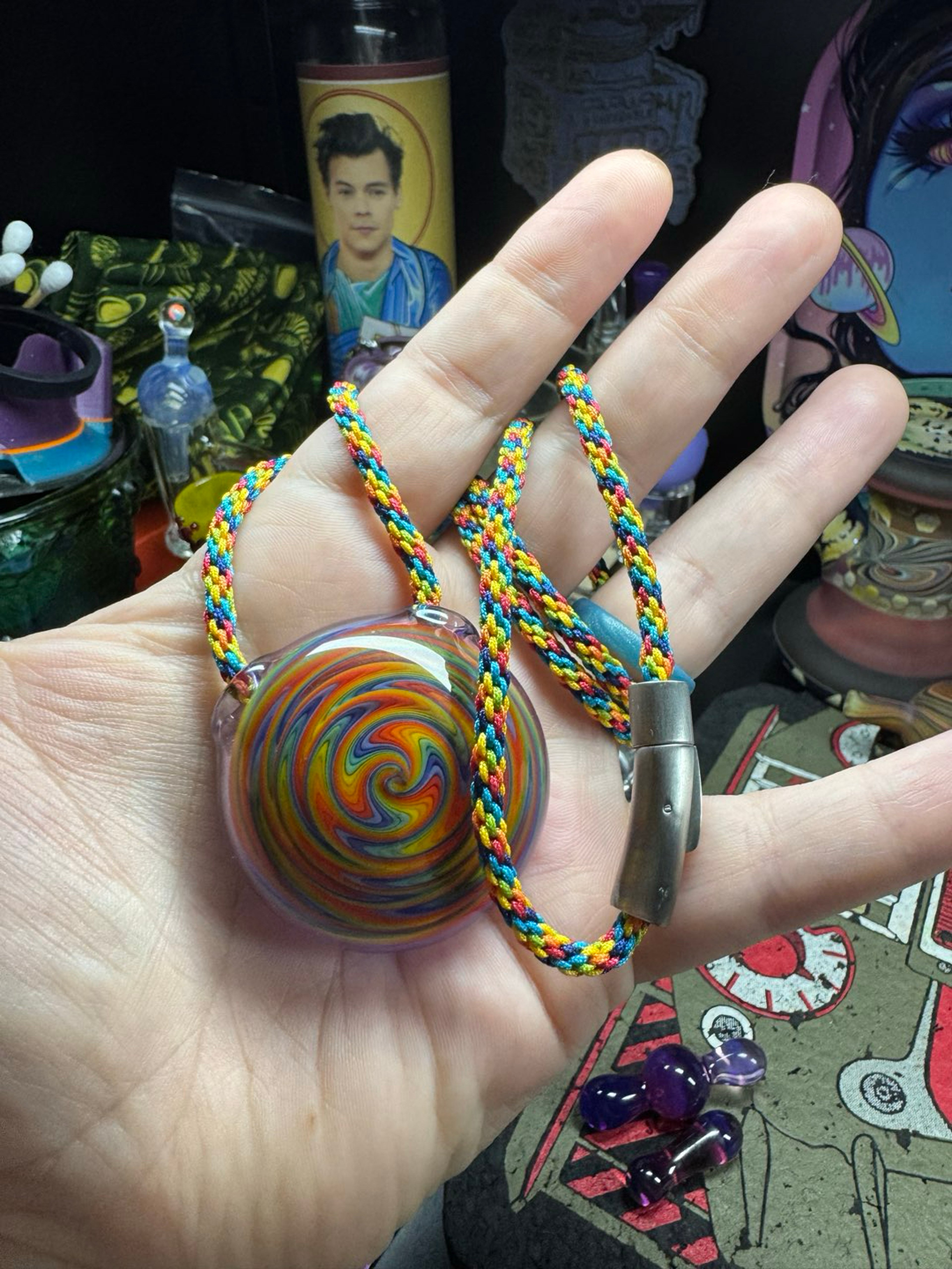 Preview pic of Rainbow WigWag with Custom Cord