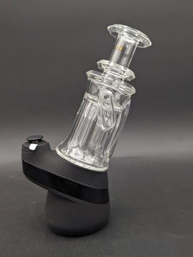 Preview pic of PUFFCO CRYSTAL CUT RECYCLER GLASS ATTACHMENT