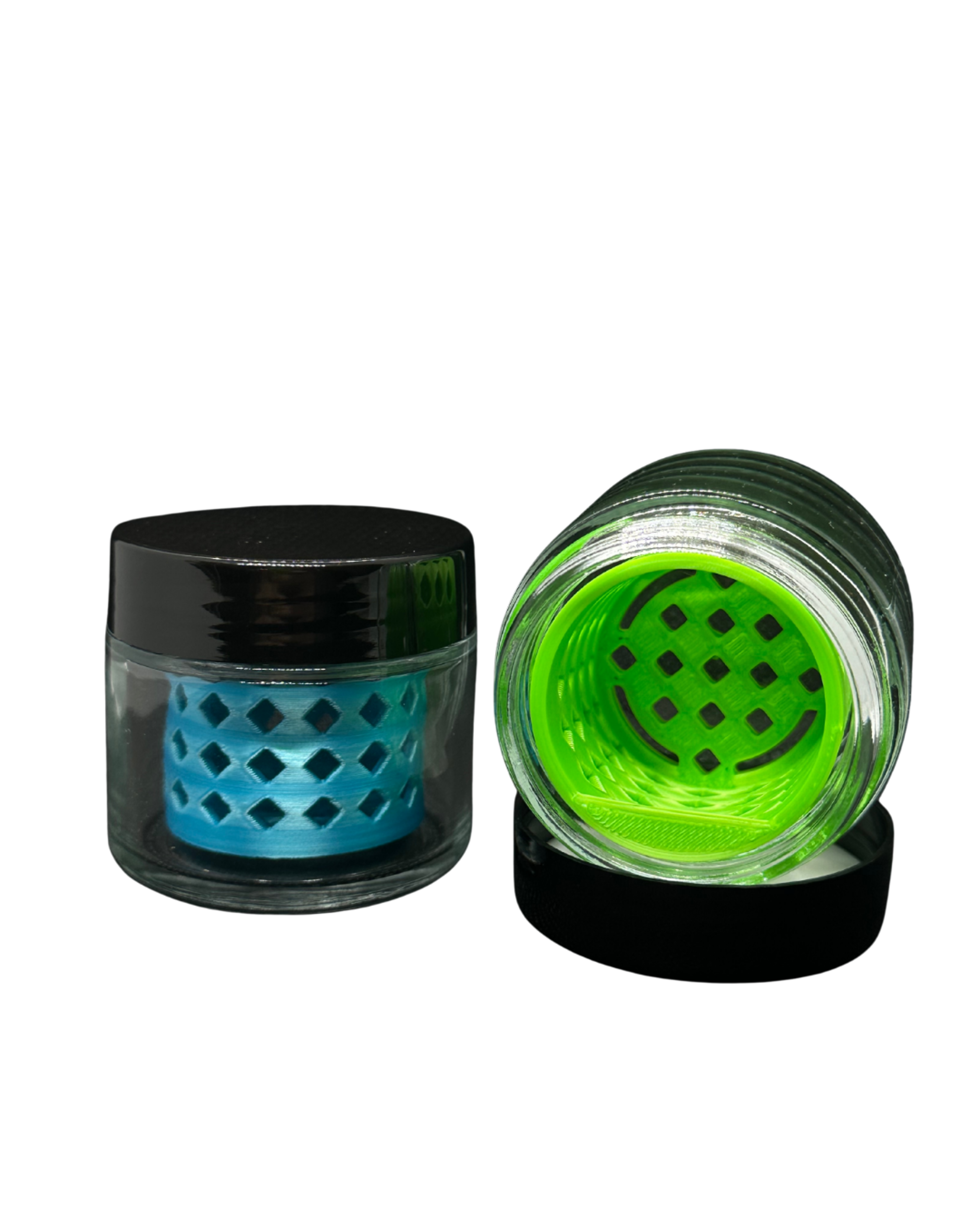 Preview pic of ISO Jar Cleaner Pearl Organizer Dab Station Mini Dab Pad Terp Pearl Holder Tool Holder 14mm 10mm Holder Silicone Custom 2oz