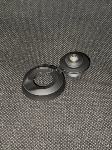 Preview pic of Puffco New Proxy Joystick Cap Onyx Black