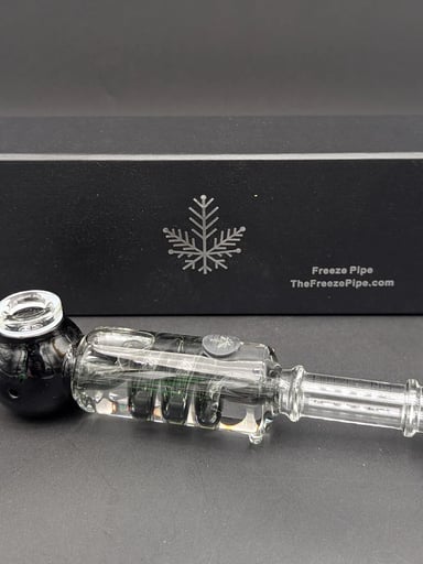 Preview pic of FREEZE PIPE - GLYCERIN COIL HAND PIPE