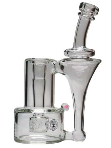 Preview pic of Roots Glass Sacred Seed RBR Recycler w/ Faceted Opal